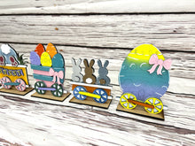 Load image into Gallery viewer, Easter bunny Train engine DIY Kit