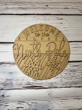 Load image into Gallery viewer, Christmas North Pole doorhanger diy Kit