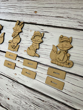 Load image into Gallery viewer, Christmas fox shelf sitter diy kit