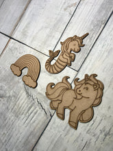 Load image into Gallery viewer, Unicorns DIY Paint by Line kit package