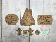 Load image into Gallery viewer, Christmas gingerbread Interchangable Kit for benches