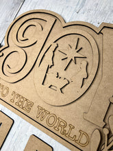 Load image into Gallery viewer, Christmas Joy Nativity craft sign kit