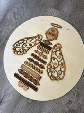 Load image into Gallery viewer, Angel Spindle Round Doorhanger
