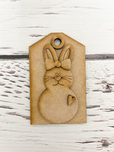 Load image into Gallery viewer, Easter basket Tags DIY Kit not painted