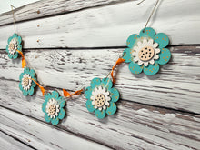 Load image into Gallery viewer, Spring flower Seasonal Banner garland