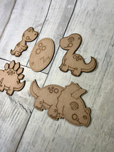 Load image into Gallery viewer, Dino Life DIY Paint by Line kit package