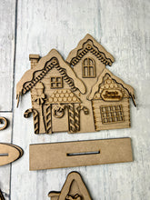 Load image into Gallery viewer, Christmas vintage houses DIY craft Kit