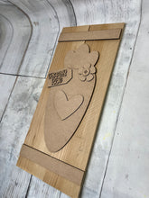 Load image into Gallery viewer, Easter primitive Porch leaner set of 2 DIY kit