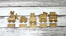 Load image into Gallery viewer, Easter bunny Train carrot DIY Kit