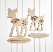 Load image into Gallery viewer, Reindeer-set of 2 Christmas