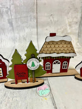 Load image into Gallery viewer, Christmas vintage houses DIY craft Kit