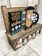 Load image into Gallery viewer, Warm Winter Wishes Interchangable Kit for benches