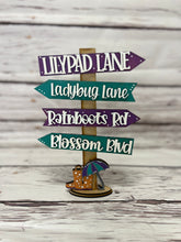 Load image into Gallery viewer, Spring rainboot street sign kit