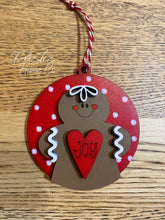 Load image into Gallery viewer, Christmas Ornament Gingerbread Man