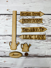 Load image into Gallery viewer, Spring watercan street sign kit