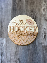 Load image into Gallery viewer, Hockey Sports Round Doorhanger