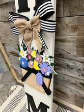 Load image into Gallery viewer, Interchangable Home porch sign overlays to be used with seasonal inserts