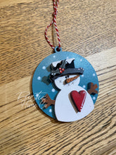 Load image into Gallery viewer, Christmas Ornament Snowman