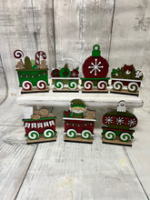 Load image into Gallery viewer, Christmas Add-on Train DIY Kit