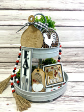 Load image into Gallery viewer, Kitchen farmhouse Tier Tray Kit