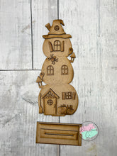 Load image into Gallery viewer, Pumpkin Stack Fall Halloween House Kit