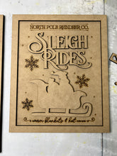 Load image into Gallery viewer, Merry Christmas sign Trio