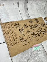 Load image into Gallery viewer, Merry Christmas deer standing sign