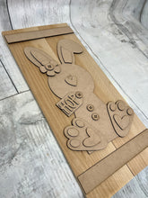 Load image into Gallery viewer, Easter primitive Porch leaner set of 2 DIY kit