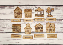 Load image into Gallery viewer, 4th of July houses DIY Kit