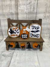 Load image into Gallery viewer, Halloween sign Interchangable Kit for benches