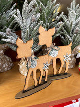 Load image into Gallery viewer, Reindeer-set of 2 Christmas