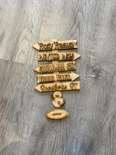 Load image into Gallery viewer, Winter street signs Kit