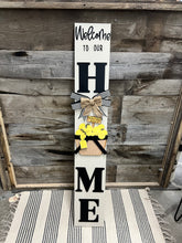 Load image into Gallery viewer, Interchangable Home porch sign overlays to be used with seasonal inserts