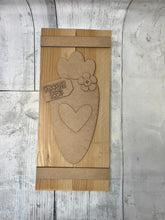 Load image into Gallery viewer, Easter primitive Porch leaner set of 2 DIY kit