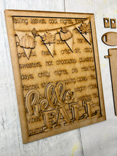 Load image into Gallery viewer, Fall Trio- Hello Fall, Acorn, Farm Fresh Pumpkins