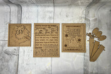 Load image into Gallery viewer, Merry Christmas sign Trio