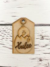 Load image into Gallery viewer, Easter basket Tags DIY Kit not painted