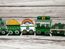 Load image into Gallery viewer, St. Patricks Day Leprechaun Train DIY Kit