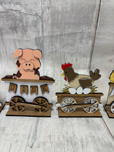 Load image into Gallery viewer, Farm animals Train DIY Kit