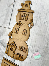 Load image into Gallery viewer, Pumpkin Stack Fall Halloween House Kit