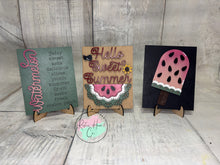 Load image into Gallery viewer, Watermelon sign Trio