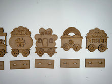 Load image into Gallery viewer, St. Patricks Day Leprechaun Train DIY Kit