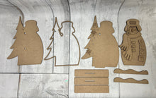 Load image into Gallery viewer, Light up Winter Snowman diy kit