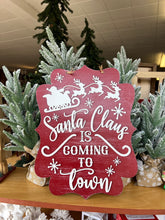 Load image into Gallery viewer, Christmas Santa Claus is coming to town