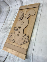 Load image into Gallery viewer, Easter primitive Porch leaner set of 2 DIY kit