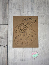 Load image into Gallery viewer, Strawberry sign Trio