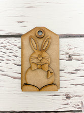 Load image into Gallery viewer, Easter basket Tags DIY Kit not painted