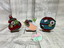 Load image into Gallery viewer, Ornament trio shelf sitter diy craft sign kit
