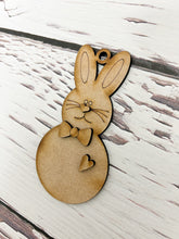 Load image into Gallery viewer, Easter basket Tags DIY Kit not painted