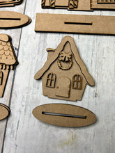 Load image into Gallery viewer, Christmas vintage houses DIY craft Kit